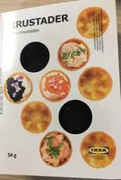 Mängden socker i Mini croustades
