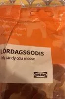 Mängden socker i Lördagsgodis