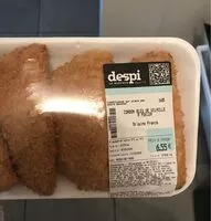 Mängden socker i Cordon bleu despi