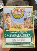 Mängden socker i Whole Grain Oatmeal Cereal