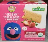 Mängden socker i Organic Sunny Days Snack bars Strawberry
