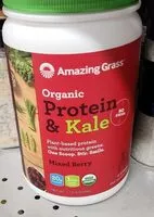 Mängden socker i Organic protein and kale