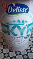 Mängden socker i Skyr myrtille