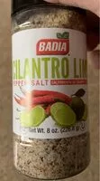Mängden socker i Cilantro lime pepper salt