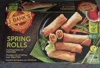 Mängden socker i Spring Rolls avec légumes