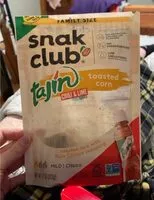 Mängden socker i toasted corn tajin chili and lime