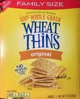 Mängden socker i Original Wheat Thins
