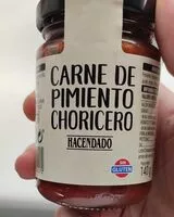 Mängden socker i Carne de pimiento choricero