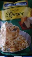 Mängden socker i Spaghetti 3 quesos
