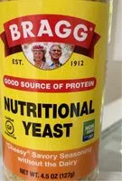 Mängden socker i Bragg Nutritional yeast