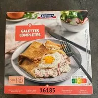 Mängden socker i Galettes complètes