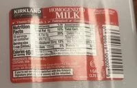 Mängden socker i Homogenized milk