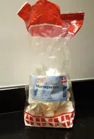 Mängden socker i meringuettes