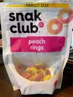Mängden socker i Peach Rings