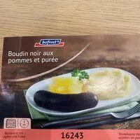Mängden socker i Boudin noir aux pommes et purée