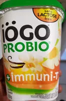 Mängden socker i ıögo probio immuni-T