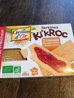 Mängden socker i Tartines ki'kroc
