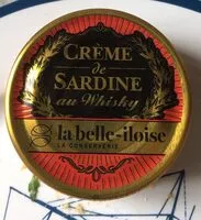 Mängden socker i Crème de sardine au whisky