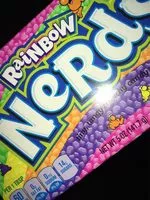 Mängden socker i Rainbow Nerds