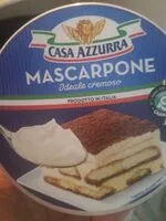 Mängden socker i Mascarpone