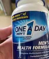 Mängden socker i Multivitamin/Multimineral Supplement Tablets, Men's Health Formula, One A Day