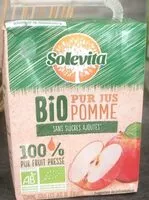 Mängden socker i Jus de pomme bio