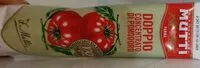 Mängden socker i Doppio concentrato di pomodoro