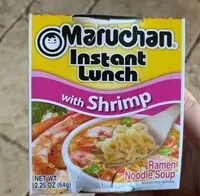 Mängden socker i Instant Lunch with Shrimp