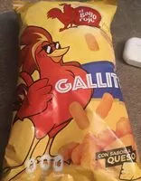 Mängden socker i Gallitos con sabor a queso