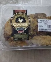 Mängden socker i Alette di pollo