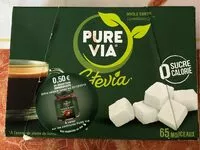 Mängden socker i Sucre pure via 0 calories