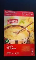 Mängden socker i Polenta Ticinese