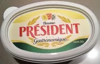 Mängden socker i Beurre president gastronomique