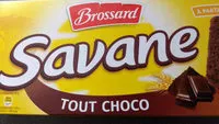 Mängden socker i Savane chocolat noir