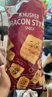 Mängden socker i Knusper, Bacon Style, Chips
