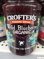 Mängden socker i wild blueberry organic