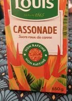 Mängden socker i Cassonade