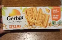 Mängden socker i Gerblé sésame