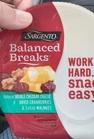 Mängden socker i Sargento balanced breaks