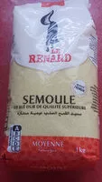 Mängden socker i Semoule de blé dur de qualité supérieure
