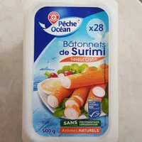 Mängden socker i Bâtonnets de Surimi de Cair de poisson saveur crabe