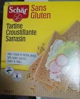 Mängden socker i Tartine croustillante sans gluten