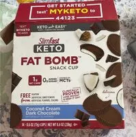 Mängden socker i Slim fast keto fat bomb