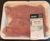 Mängden socker i Escalope de dinde