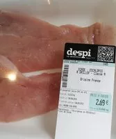 Mängden socker i Escalopes de dinde