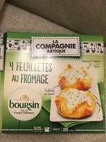 Mängden socker i Feuilletes au fromage