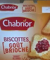 Mängden socker i Biscotte goût brioché