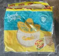 Mängden socker i Tortilla wraps