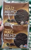Mängden socker i Tortitas de maiz con chocolate negro