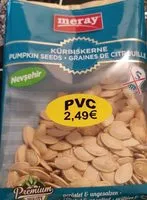 Mängden socker i Graine de citrouille